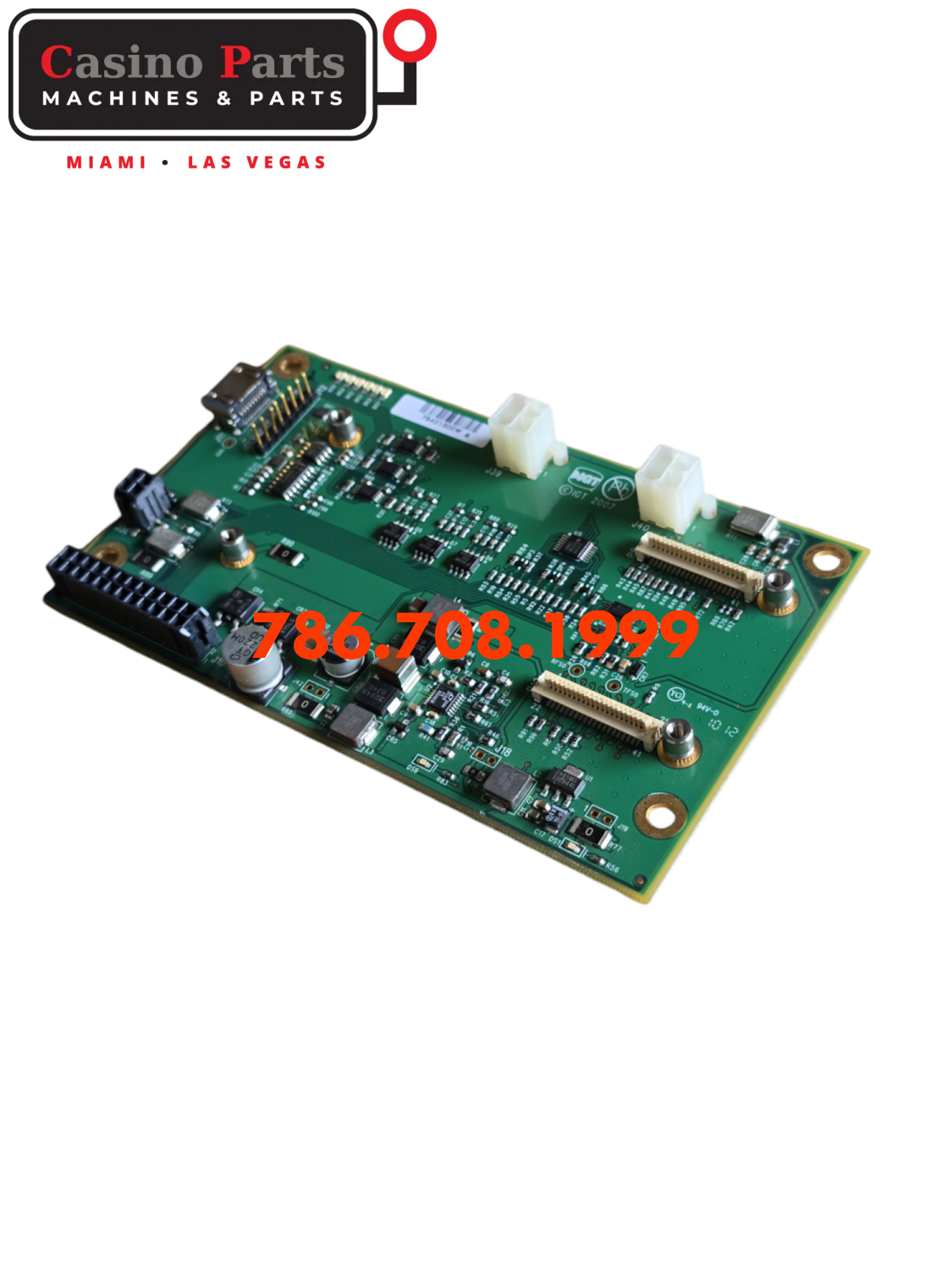 Igt G20 Controller Board 75401300W For Dynamic Button Panel Used